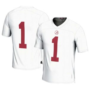 1AlabamaCrimsonTideGameDayGreatsFootballJersey-White