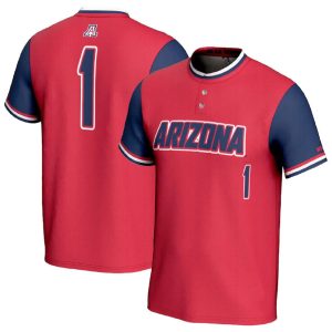 1ArizonaWildcatsGameDayGreatsUnisexLightweightSoftballFashionJersey-Red-Navy-1