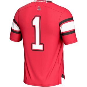 1BallStateCardinalsGameDayGreatsEndzoneFootballJersey-Cardinal-1