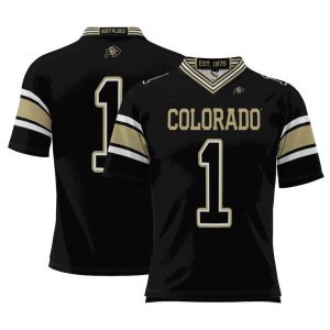 1ColoradoBuffaloesGameDayGreatsEndzoneFootballJersey-Black