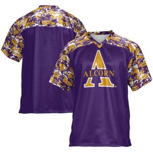 AlcornStateBravesGameDayGreatsFootballJersey-Purple-1