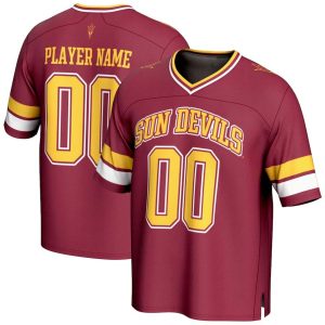 ArizonaStateSunDevilsGameDayGreatsUnisexNILPick-A-PlayerFootballFashionJersey-Maroon-1