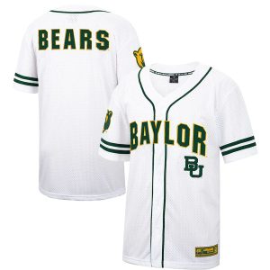 BaylorBearsColosseumFreeSpiritedBaseballJersey-WhiteGreen