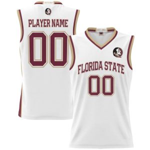 FloridaStateSeminolesGameDayGreatsNILPick-A-PlayerLightweightBasketballJersey-White