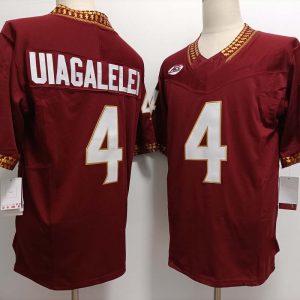 FloridaStateSeminoles_4DJUiagaleleiRedFUSECollegeStitchedJersey