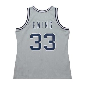 GeorgetownHoyas_33PatrickEwingMitchell_Ness1983-84SwingmanPlayerJersey-Gray