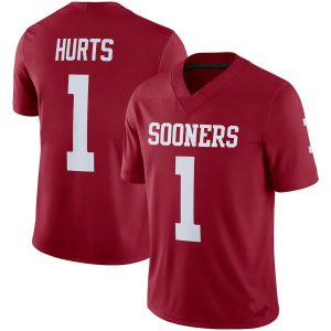 JalenHurtsOklahomaSoonersNikeAlumniPlayerJersey-Crimson