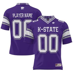 KansasStateWildcatsProSphereYouthNILPick-A-PlayerFootballJersey-Purple-1