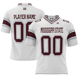 MississippiStateBulldogsProSphereNILPick-A-PlayerFootballJersey-White