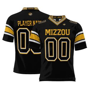 MissouriTigersProSphereNILPick-A-PlayerFootballJersey-Black-1