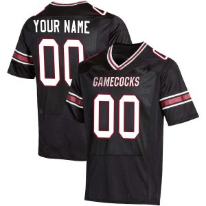 SouthCarolinaGamecocksUnderArmourAlternateCustomReplicaJersey-Black